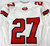 2022 Texas Tech Red Raiders #27 Game Used White Jersey Football NP Rem 44 067