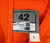 2017-22 Clemson Tigers #47 Game Issued Pos Used Orange Jersey Football NP Rem 2