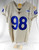 2020 Los Angeles Rams Eric Banks #98 Game Issued Cream Jersey 44 518