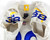 2020 Los Angeles Rams Troy Warner #38 Game Issued Pos Used Cream Jersey 40 534