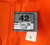 2017-22 Clemson Tigers #44 Game Issued Pos Used Orange Jersey Football NP Rem 7