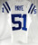 2022 Indianapolis Colts Kwity Paye #51 Game Issued White Jersey 46 550