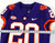 2017-22 Clemson Tigers #20 Game Issued Pos Used Purple Jersey Football NP Rem 5