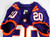 2017-22 Clemson Tigers #20 Game Issued Pos Used Purple Jersey Football NP Rem 5