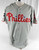 2019 Philadelphia Phillies Nick Pivetta #43 Game Used Grey Jersey DPM 7/3 4K