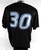 2004-06 Toronto Blue Jays Justin Speier #30 Game Used Black Jersey ST NP Rem 961