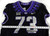 2019-24 Texas Christian TCU Frogs #73 Game Used Black Jersey Football NP Rem 0