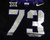 2019-24 Texas Christian TCU Frogs #73 Game Used Black Jersey Football NP Rem 0