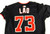 2024 Washington Nationals Sauryn Lao #73 Game Issued Navy Jersey 44 798