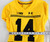 2017 Maryland Terrapins Deon Jones #14 Game Used Yellow Jersey Throwback 125th P