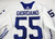 2021-22 Toronto Maple Leafs Mark Giordano #55 Game Used White Practice Jersey 9