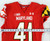 2021 Maryland Terrapins #41 Game Issued Red Jersey Football 42 473