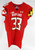 2021 Maryland Terrapins Jha'mel Thorne #33 Game Used Red Jersey Football 42 476