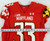 2021 Maryland Terrapins Jha'mel Thorne #33 Game Used Red Jersey Football 42 476
