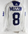 2017-18 Toronto Maple Leafs Jake Muzzin #8 Game Used White Practice Jersey 8