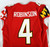 2021 Maryland Terrapins Chop Robinson #4 Game Used Red Jersey Football 46 494