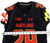 2018 Maryland Terrapins King #29 Game Used Black Jersey Football 42 502
