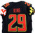 2018 Maryland Terrapins King #29 Game Used Black Jersey Football 42 502