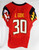 2013 Maryland Terrapins Kenneth Goins JR #30 Game Used Red Jersey Football 42 38