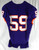 2017-22 Clemson Tigers #59 Game Issued Pos Used Purple Jersey Football NP Rem 9