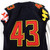 2020 Maryland Terrapins #43 Game Used Black Jersey Football NP Rem 42 523
