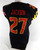 2020 Maryland Terrapins Jackson #27 Game Used Black Jersey Football 46 530