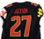 2020 Maryland Terrapins Jackson #27 Game Used Black Jersey Football 46 530
