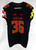 2018 Maryland Terrapins Owura Berko #36 Game Used Black Jersey Football 44 649
