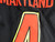 2018 Maryland Terrapins Lance Legendre #4 Game Used Black Jersey Football 44 642
