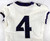 Texas Christian TCU Horned Frogs #4 Game Used White Jersey Football NP Rem 1