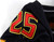 2020 Maryland Terrapins #25 Game Used Black Jersey Football 44 646