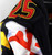 2020 Maryland Terrapins #25 Game Used Black Jersey Football 44 646