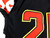 2020 Maryland Terrapins #25 Game Used Black Jersey Football 44 646