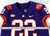 2017-22 Clemson Tigers #22 Game Issued Pos Used Purple Jersey Football NP Rem 8