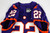 2017-22 Clemson Tigers #22 Game Issued Pos Used Purple Jersey Football NP Rem 8