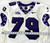Texas Christian TCU Horned Frogs #79 Game Used White Jersey Football NP Rem 2