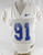 2016-19 Boise State Broncos #91 Game Used White Practice Jersey XL 464