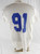 2016-19 Boise State Broncos #91 Game Used White Practice Jersey XL 464