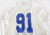 2016-19 Boise State Broncos #91 Game Used White Practice Jersey XL 464