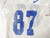 2018 Boise State Broncos #87 Game Used White Practice Jersey L 466
