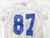 2018 Boise State Broncos #87 Game Used White Practice Jersey L 466