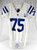 2018 Indianapolis Colts Zack Golditch #75 Game Issued P Used White Jersey 35 P 7