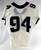 Texas Christian TCU Horned Frogs #94 Game Used White Jersey Football NP Rem 3