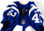 2017 Indianapolis Colts Daryl Richardson #43 Game Issued P Used Blue Jersey 3
