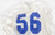2016-19 Boise State Broncos #56 Game Used White Practice Jersey XXL 346