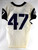 Texas Christian TCU Horned Frogs #47 Game Used White Jersey Football NP Rem 4