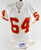 2002 Kansas City Chiefs Bingham #64 Game Used White Jersey 48 289