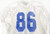 2016-19 Boise State Broncos #86 Game Used White Practice Jersey XL 348