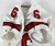 2022 Texas Tech Red Raiders #6 Game Used White Jersey Football NP Rem 46 091