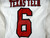 2022 Texas Tech Red Raiders #6 Game Used White Jersey Football NP Rem 46 091